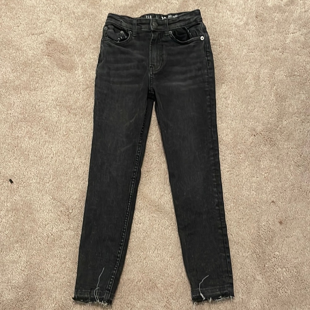 Gap teen-10 black SKY HIGHT SKINNY ANKLE